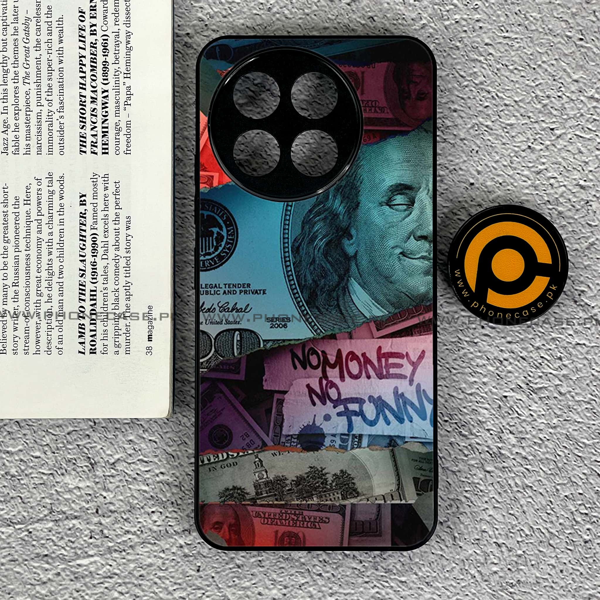 OnePlus Ace 5 - Dollar Series - Premium Metal Printed soft Bumper shock Proof Case