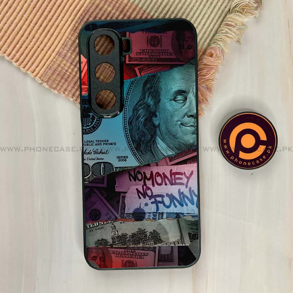 Infinix Hot 60i - Dollar Series - Premium Metal Printed soft Bumper shock Proof Case