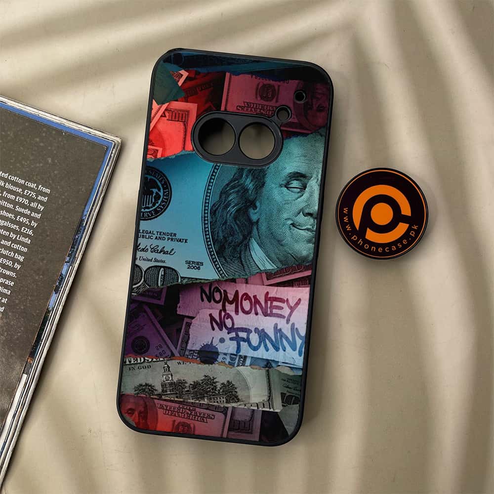 Nothing Phone (2a) - Dollar Series - Premium Metal Printed soft Bumper Shock Proof Case