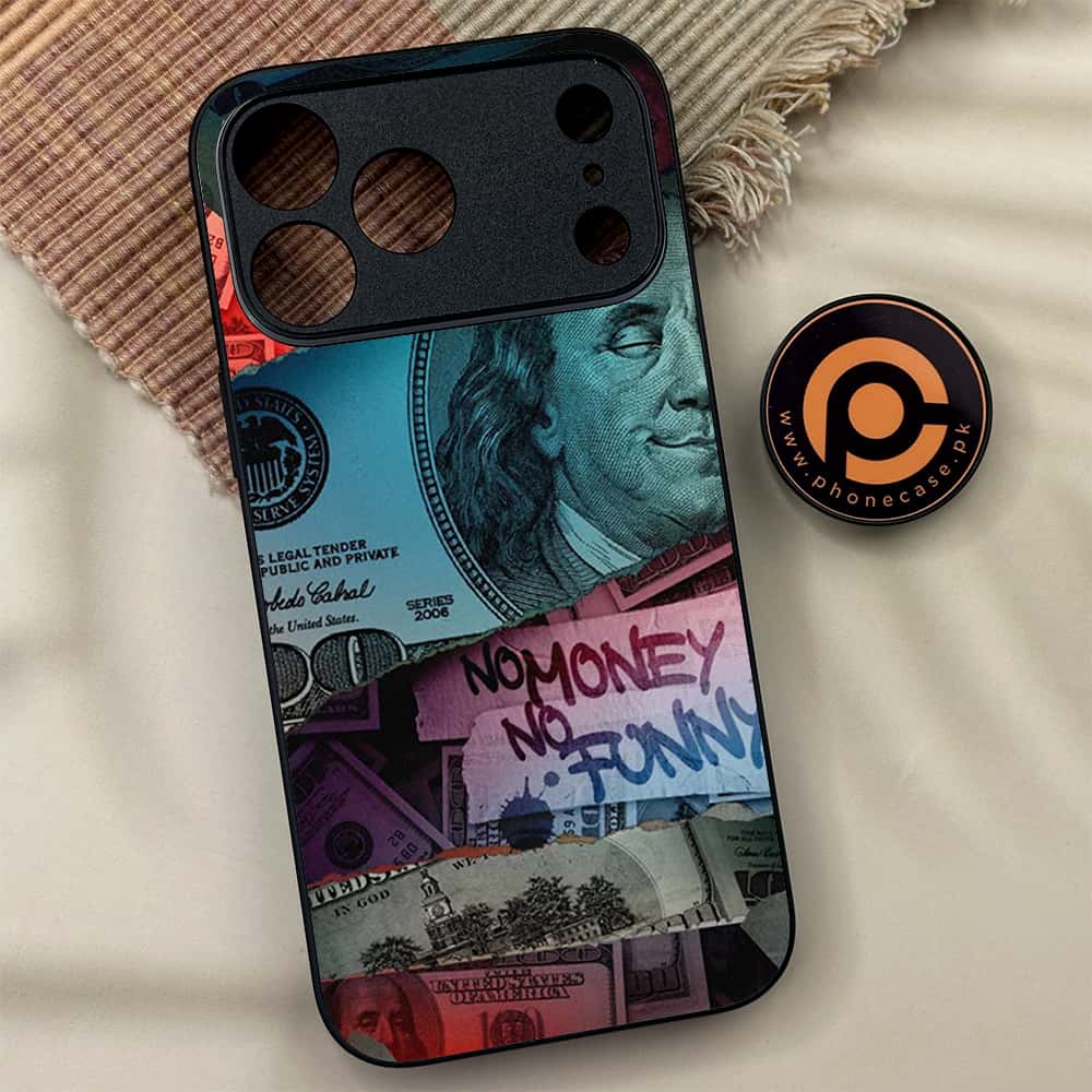 iPhone 17 Pro Max - Dollar Series - Premium Metal Printed soft Bumper shock Proof Case