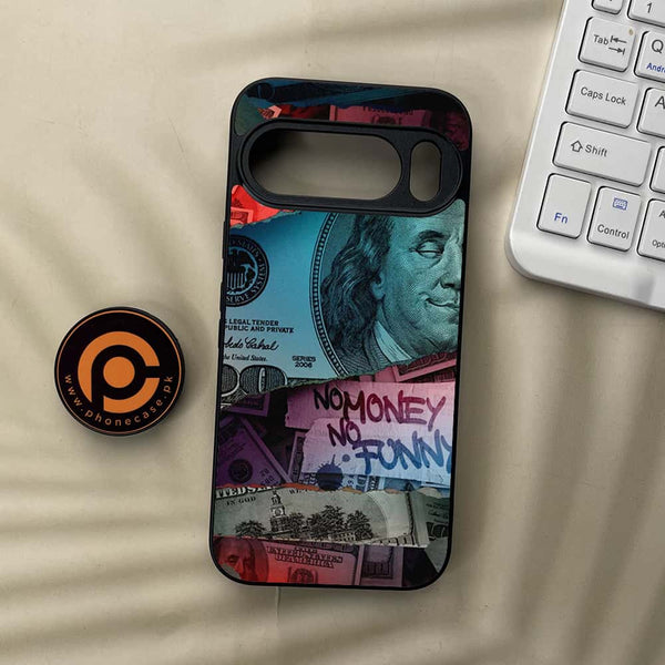 Google Pixel 10 Pro  - Dollar Design 8- Premium Metal Printed soft Bumper Shock Proof Case CS-48664
