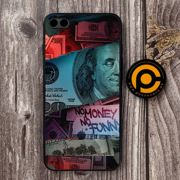 iPhone 7 Plus/8 Plus  - Dollar Design 8 - Premium Metal Printed soft Bumper shock Proof Case CS-7984 CS-9785 CS-9794