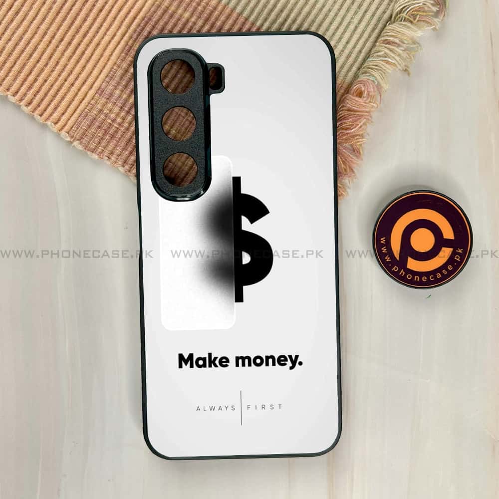 Infinix Hot 60i - Dollar Series - Premium Metal Printed soft Bumper shock Proof Case