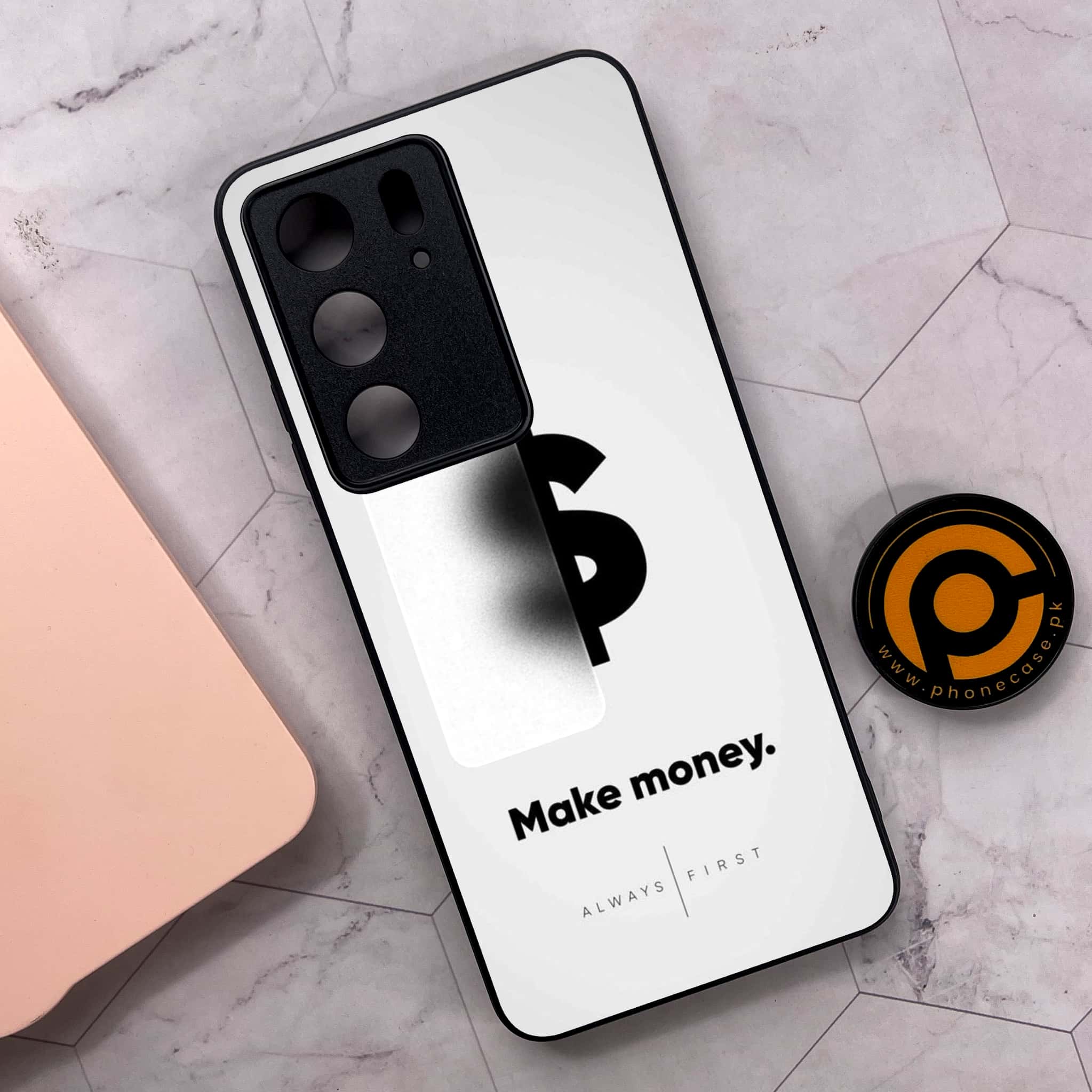Realme C75x 4G - Dollar Series - Premium Metal Printed soft Bumper shock Proof Case