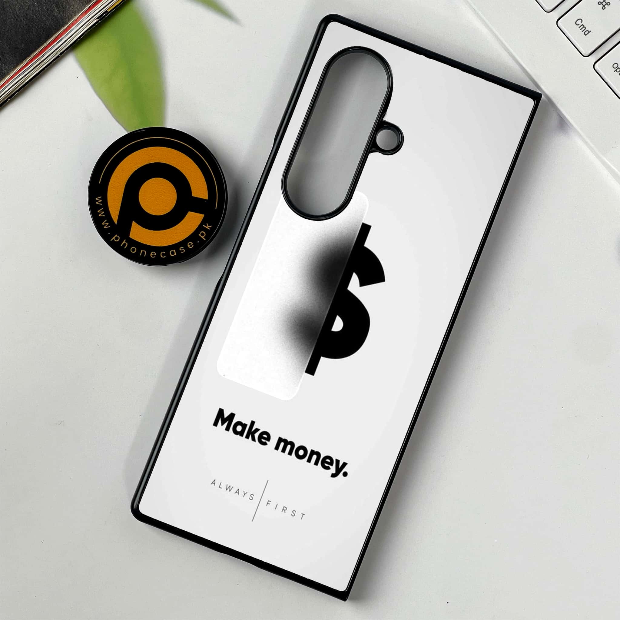 Samsung Galaxy Z Fold 7 - Dollar Series - Premium Metal Printed soft Bumper shock Proof Case