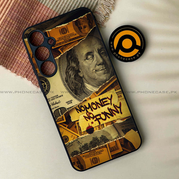 Samsung Galaxy A24 4G - Dollar Series - Premium Printed Glass soft Bumper shock Proof Case
