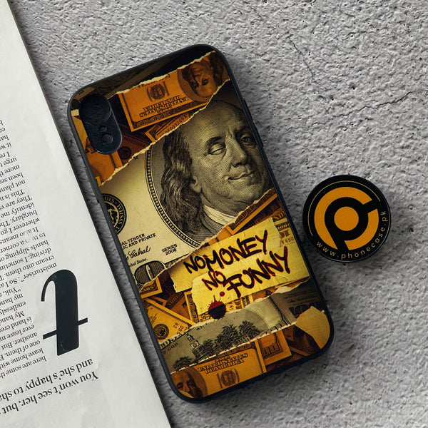 iPhone XR - Dollar Series - Premium Metal Printed soft Bumper shock Proof Case