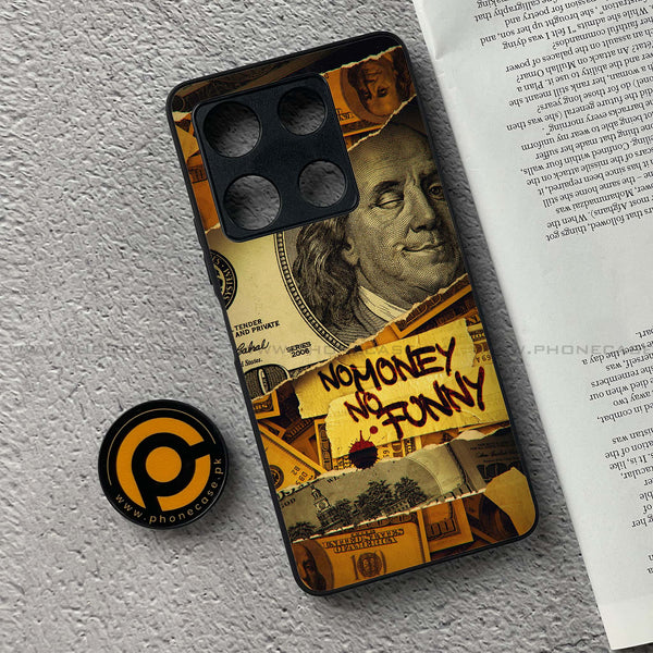 Infinix Note 30 Pro - Dollar Series - Premium Metal Printed soft Bumper shock Proof Case