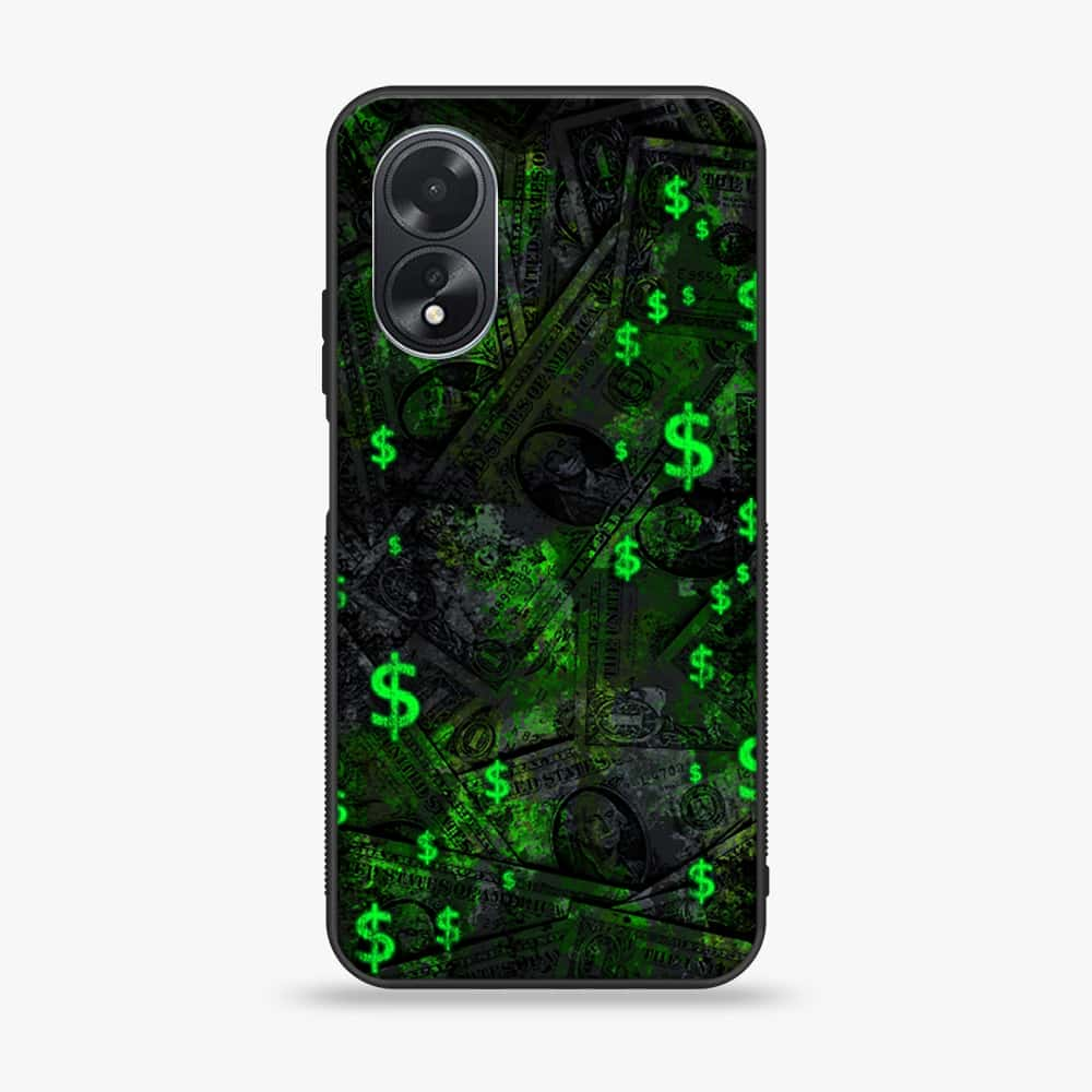 iPhone XR - Dollar Series - Premium Printed Glass soft Bumper shock Proof Case