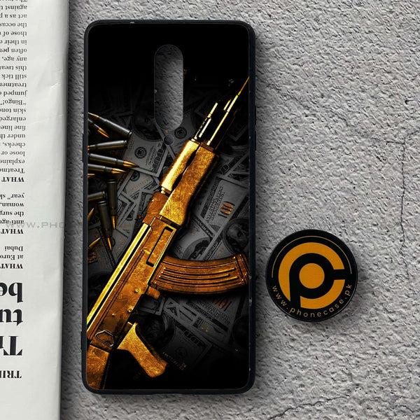 OnePlus 8 - Dollar Design 6- Premium Printed Glass soft Bumper shock Proof Case CS-45367 CS-47390