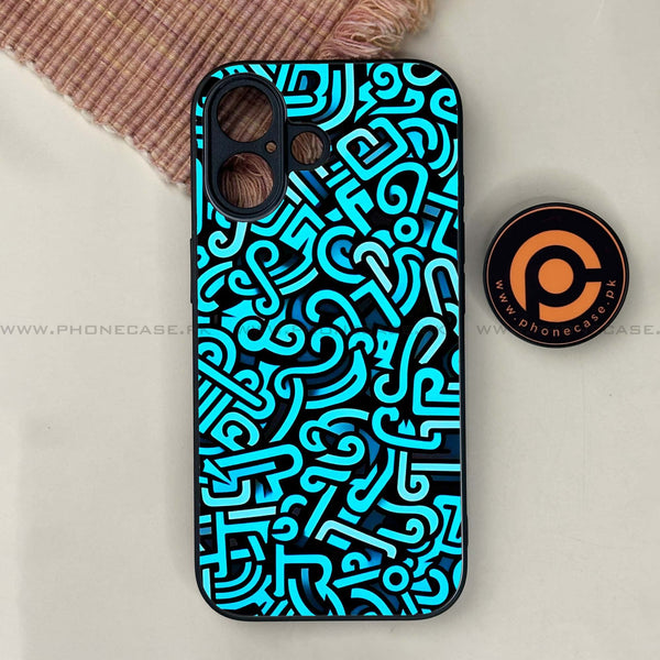 iPhone 17 - Doodle Design - Premium Metal Printed soft Bumper shock Proof Case