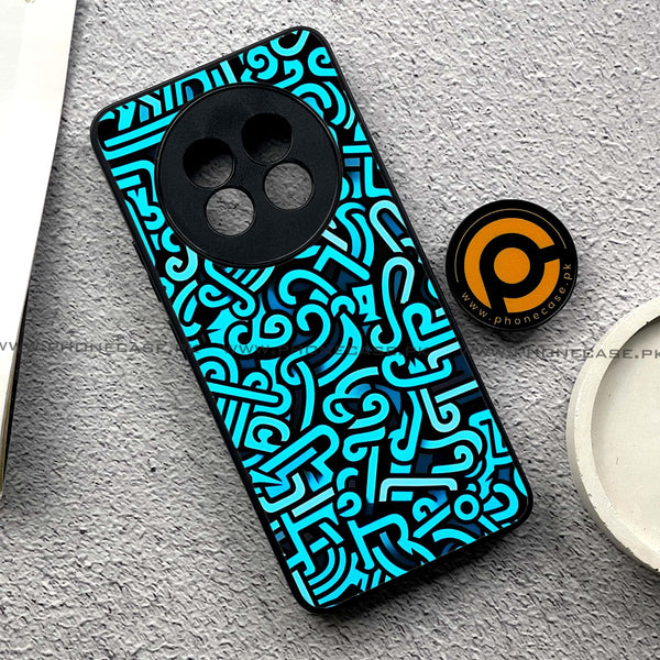 Realme 13 Pro Plus -  Doodle Design - Premium Printed Metal soft Bumper shock Proof Case