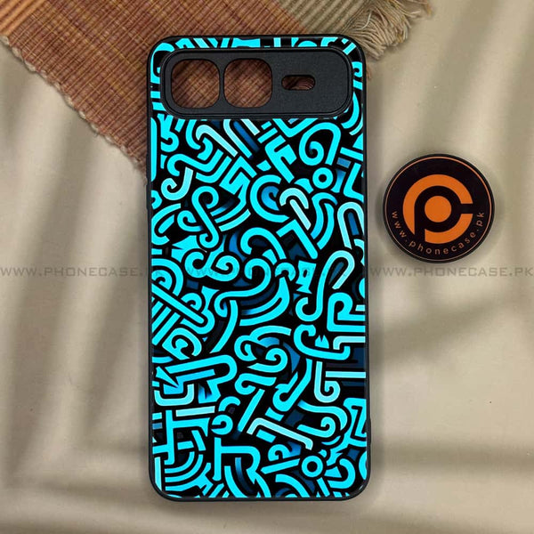 Infinix Smart 10 Plus - Doodle Design - Premium Metal Printed soft Bumper shock Proof Case