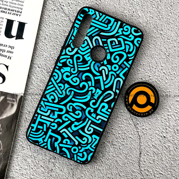 Huawei Y9 Prime (2019) - Doodle Design - Premium Printed Glass soft Bumper Shock Proof Case