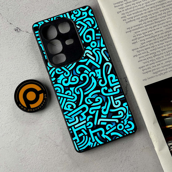 Infinix Note 50 - Doodle Design - Premium Metal Printed Soft Bumper Shockproof Case