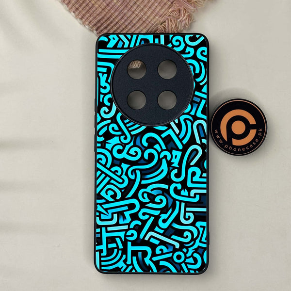 Honor X9c 5G - Doodle Design - Premium Metal Printed soft Bumper shock Proof Case