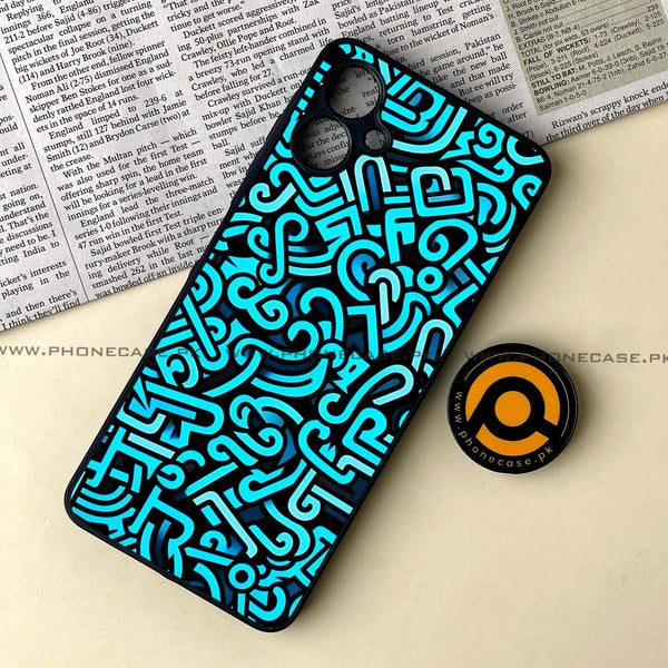 Samsung Galaxy A06 - Doodle Design - Premium Metal Printed soft Bumper shock Proof Case