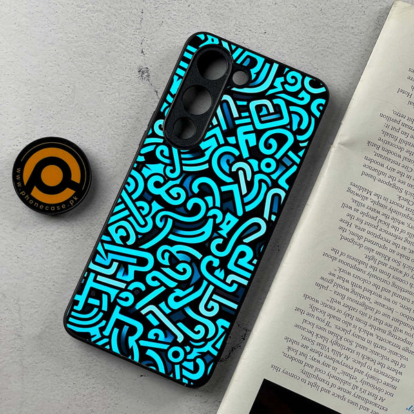 Vivo Y04 - Doodle Design - Premium Metal Printed soft Bumper shock Proof Case