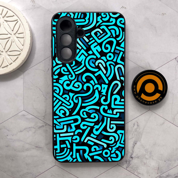 Samsung Galaxy A26 5G - Doodle Design - Premium Metal Printed soft Bumper shock Proof Case