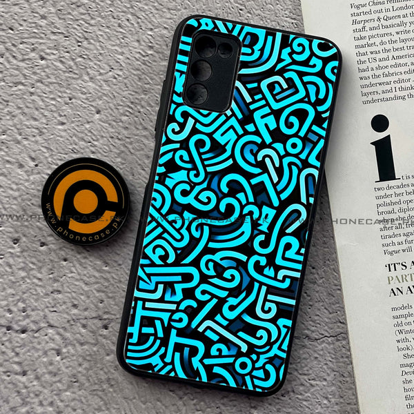 Samsung Galaxy A02s - Doodle Design - Premium Printed Metal Soft Case