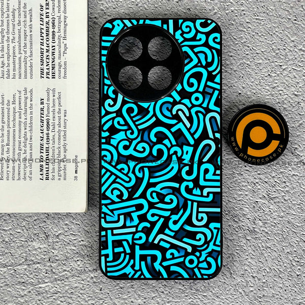 Tecno Spark 30 Pro - Doodle Design - Premium Printed Metal soft Bumper shock Proof Case