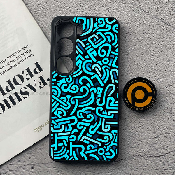 Vivo V40 Lite (IDN) - Doodle Design - Premium Metal Printed soft Bumper Shock Proof Case