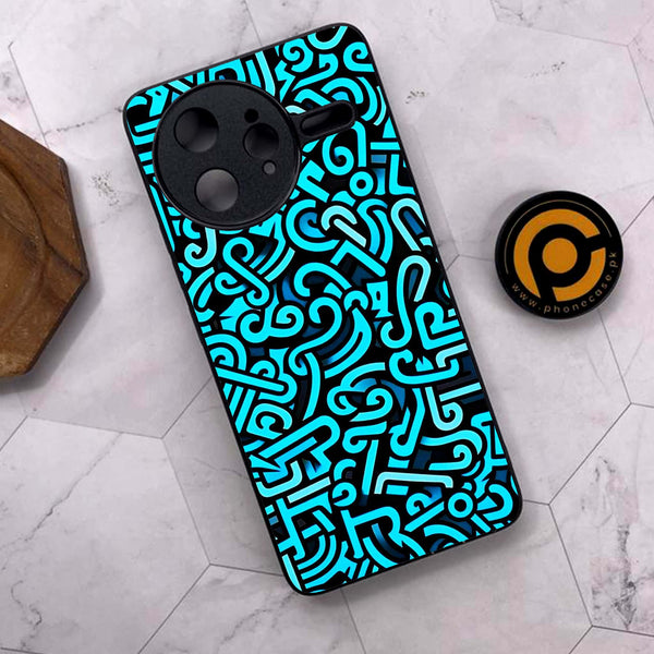 Xiaomi Poco F7 Ultra 5G - Doodle Design - Premium Metal Printed soft Bumper shock Proof Case