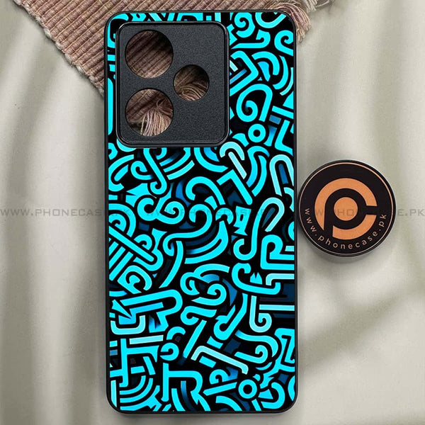 Realme GT Neo 6 - Doodle Design - Premium Metal Printed soft Bumper shock Proof Case
