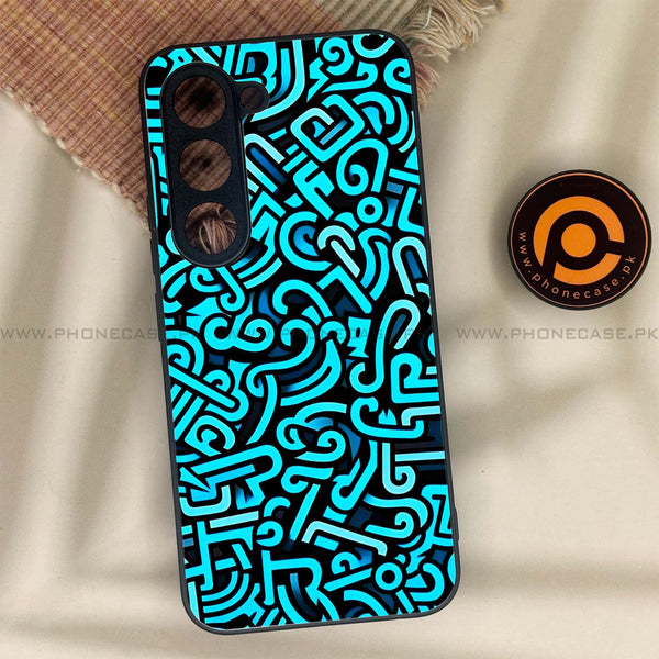 Tecno Spark 40 Pro - Doodle Design - Premium Metal Printed soft Bumper shock Proof Case