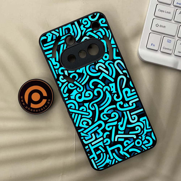 Nothing Phone 3a - Doodle Design - Premium Metal Printed soft Bumper shock Proof Case