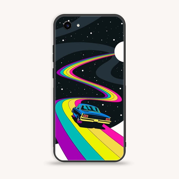Vivo Y83 - Drive To The Moon - Premium Printed Glass Case