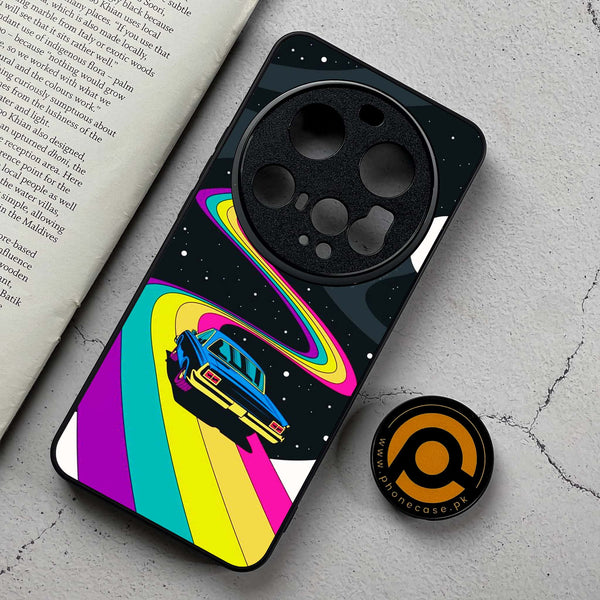 Xiaomi 15 Ultra - Drive To The Moon - Premium Metal Printed Soft Bumper Shockproof Case