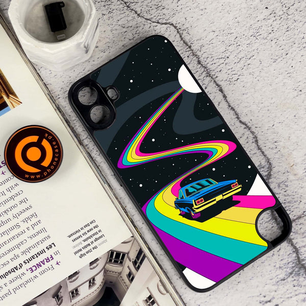 Nothing CMF Phone 1 - Drive To The Moon - Premium Metal Printed soft Bumper Shock Proof Case