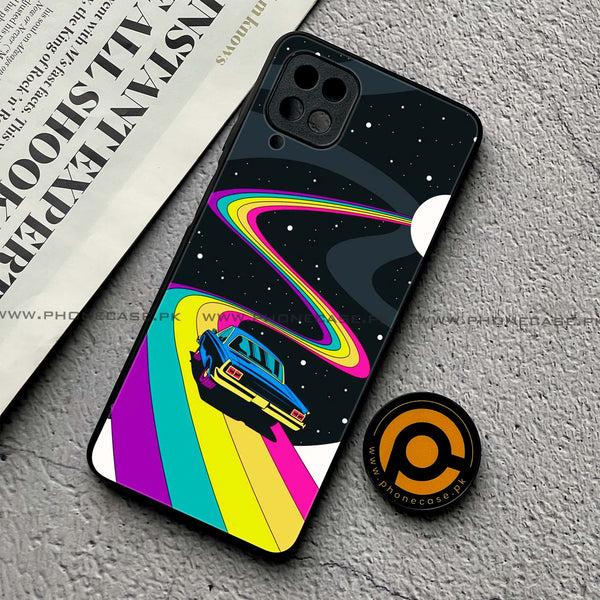 Samsung Galaxy A12/A12 Nacho - Drive To The Moon - Premium Printed Glass Case
