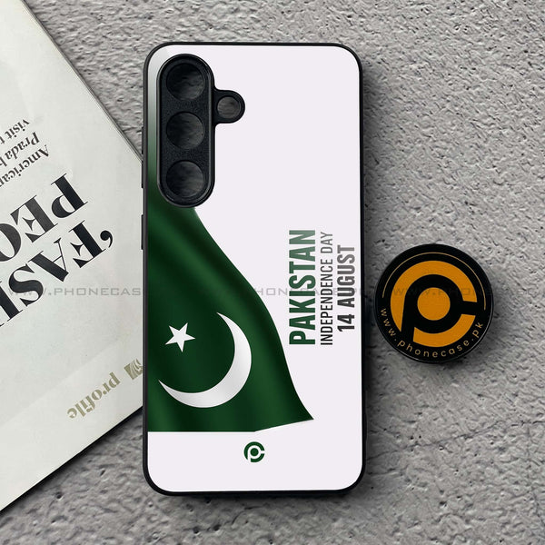 Pakistani Flag Design 12 - Premium Metal Phone Case All Models