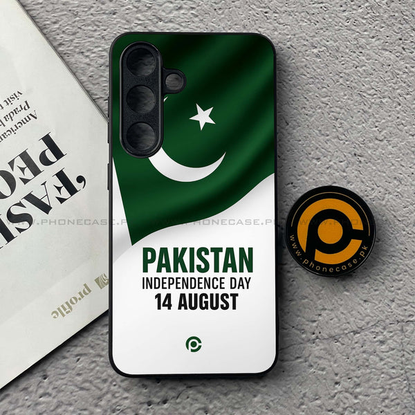 Pakistani Flag Design 13 - Premium Metal Phone Case All Models
