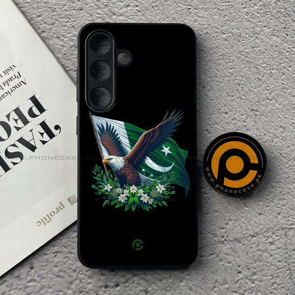 Pakistani Flag Design 15 - Premium Metal Phone Case All Models