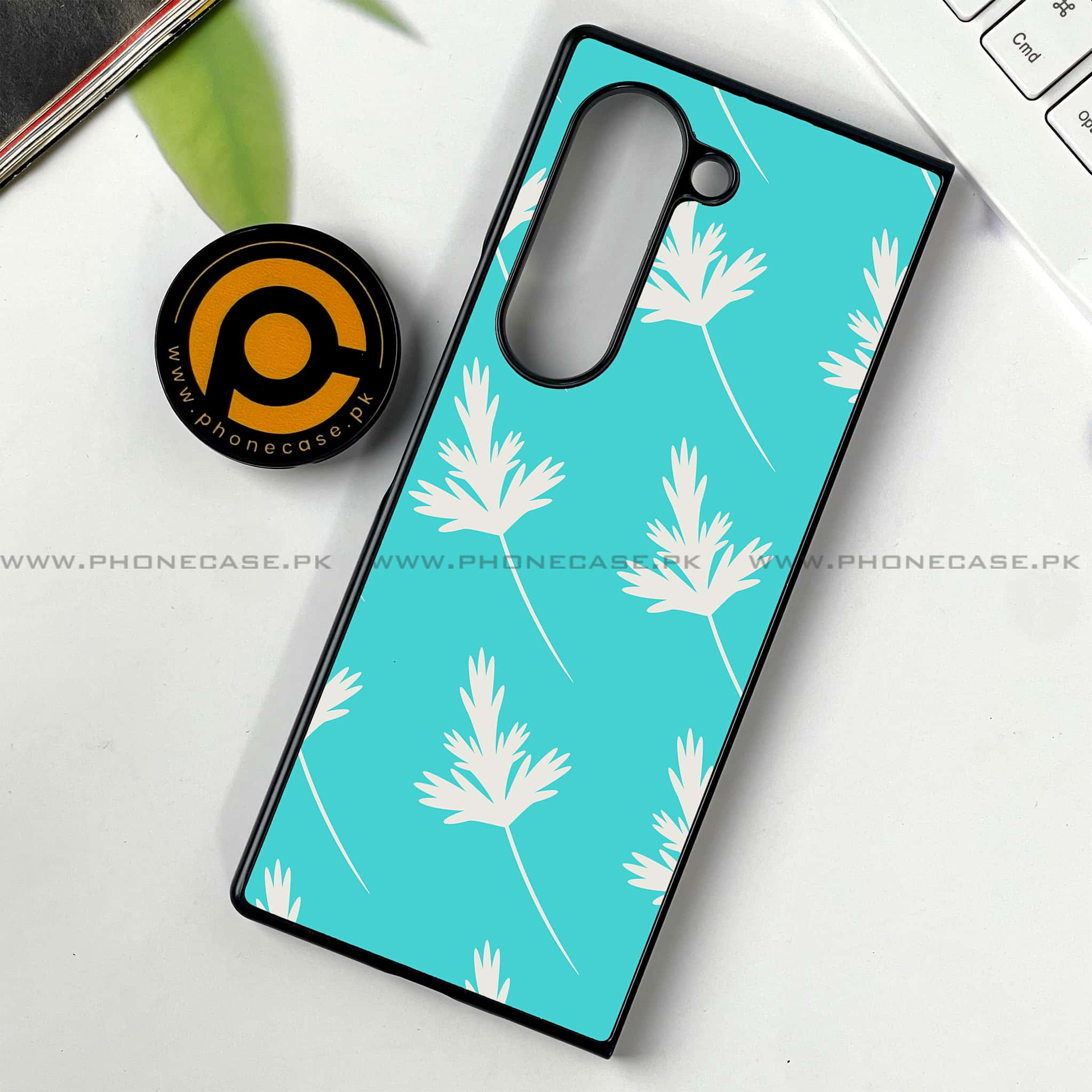 Samsung Galaxy Z Fold 6 - Floral Design Series 2.0 - Premium Printed Metal soft Bumper shock Proof Case