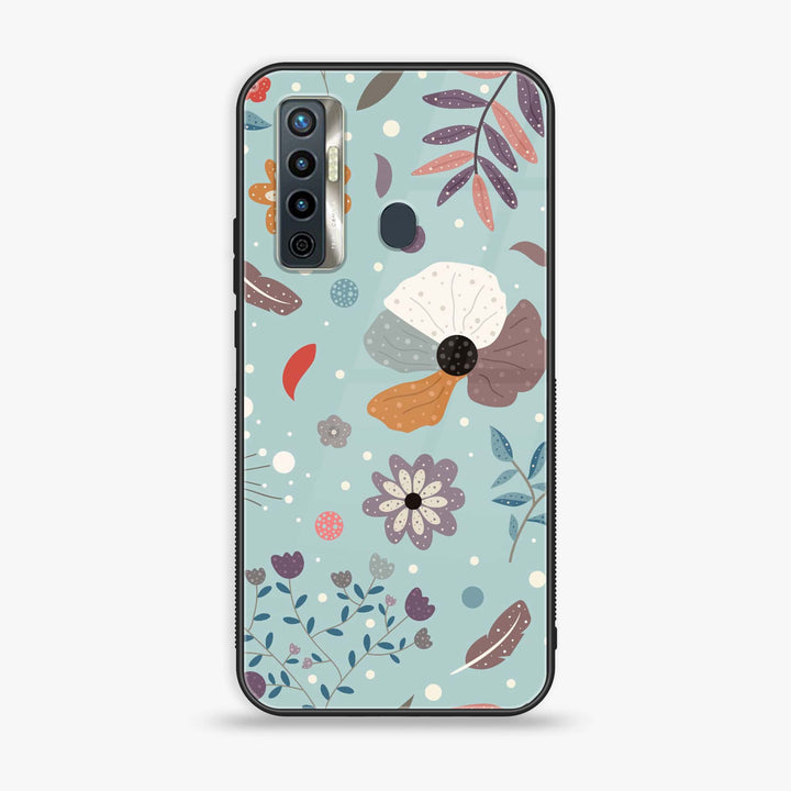 Tecno Camon 17 - Floral Series Design 5 - Premium Printed Glass Case