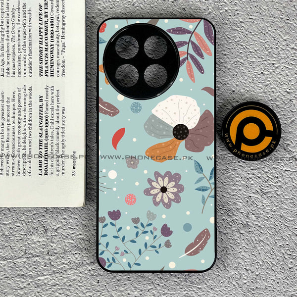 OnePlus 13R - Floral Series Design 5 - Premium Printed Metal soft Bumper shock Proof Case