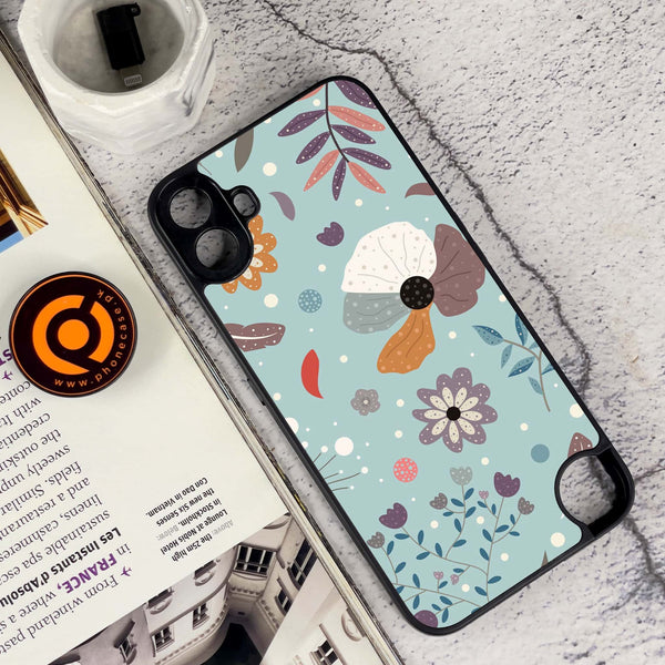 Nothing CMF Phone 1 - Floral Series Design 5  - Premium Metal Printed soft Bumper Shock Proof Case