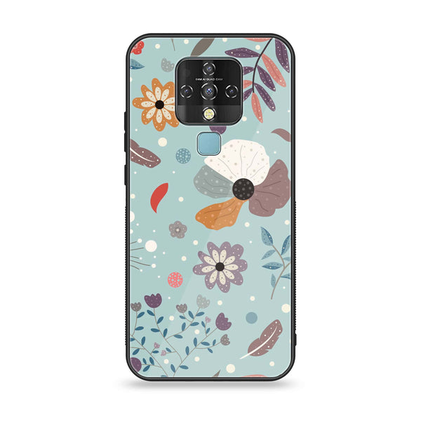 Tecno Camon 16 - Floral Series Design 5 - Premium Printed Glass Case