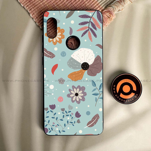 Redmi Note 5/Note 5 Pro - Floral Series Design 5 - Premium Metal Printed soft Bumper shock Proof Case