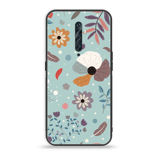 Oppo Reno 2Z -  Floral Series Design 5 - Premium Printed Glass Case
