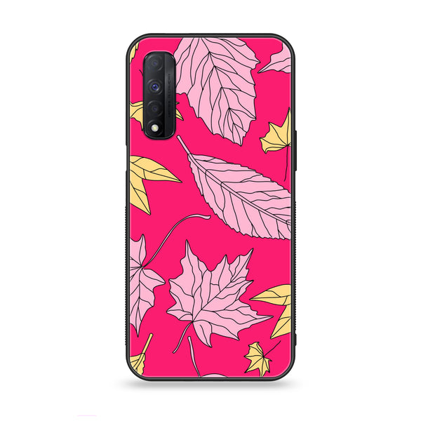 Realme Narzo 30 - Floral Series Design 6 - Premium Printed Glass Case
