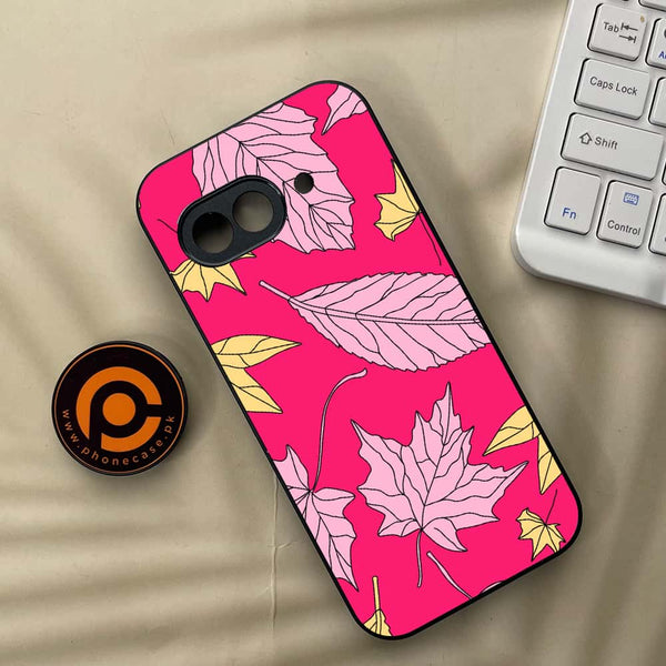 Google Pixel 9a - Floral Series Design 6 - Premium Metal Printed soft Bumper Shock Proof Case