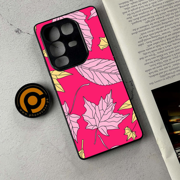 Infinix Note 50 Pro Plus - Floral Series Design 6 - Premium Metal Printed Soft Bumper Shockproof Case
