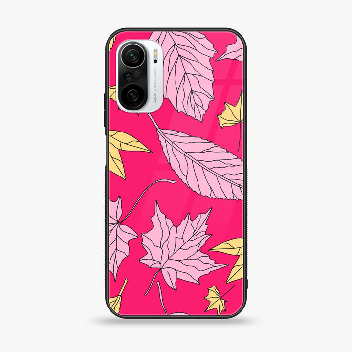 Xiaomi Poco F3 - Floral Series Design 6 -  Premium Printed Metal soft Bumper shock Proof Case