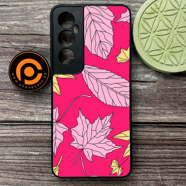 Realme C65  - Floral Series Design 6 - Premium Metal Printed soft Bumper shock Proof Case