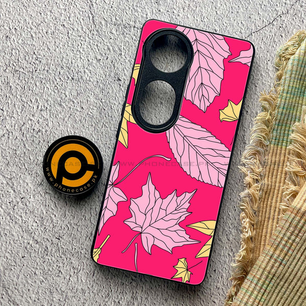 Vivo V40 Pro - Floral Series Design 6 - Premium Metal Printed soft Bumper shock Proof Case